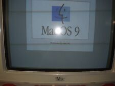 Apple iMac Vintage Computer Red PPC G3 M5521 OS 9.0  ~ RARE EDITION! for sale  Shipping to South Africa