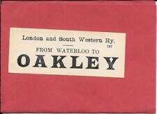 Oakley railway luggage for sale  CHELMSFORD