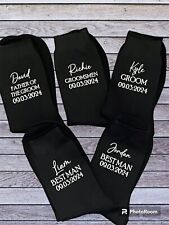 Personalised wedding socks for sale  WORCESTER