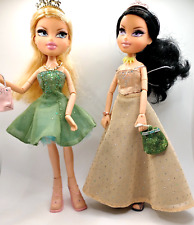 Used, Bratz the Movie Cloe & Sheridan  Formal Funk (redress) Vintage Posable w lashes for sale  Shipping to South Africa