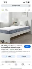 Ikea valevag mattress for sale  EDINBURGH