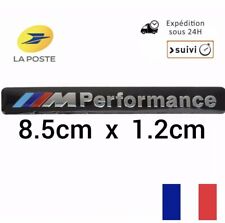 Stickers Emblème Métal BMW M Performance Logo 3D Autocollant Noir d'occasion  Noisy-le-Grand