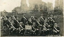 Postcard Cumbria Cumberland  Penrith Music Band at Castle for sale  WIGTON