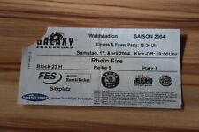 Eintrittskarte ticket frankfur gebraucht kaufen  Weinheim