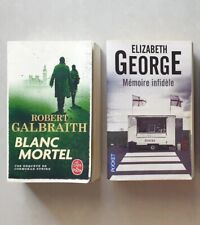 Lot livres thrillers d'occasion  Cagnes-sur-Mer