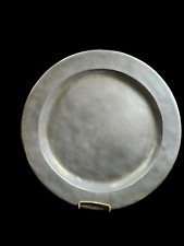 Pewter charger hallmarked for sale  Milford