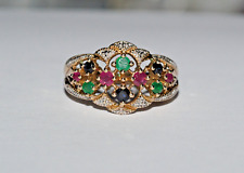 Wunderschöner multicolor ring gebraucht kaufen  Ahlen-Dolberg