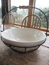 Bowl wire basket for sale  HEREFORD