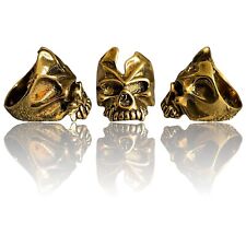 Gold skull ring for sale  NUNEATON