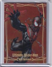 Ultimate Spider-Man Miles Morales 2015 Marvel Masterpieces Achievement Foil SSP segunda mano  Embacar hacia Argentina