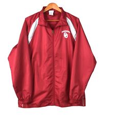 ProEdge Size M Red OU University of Oklahoma Windbreaker Jacket Sooners, used for sale  Shipping to South Africa