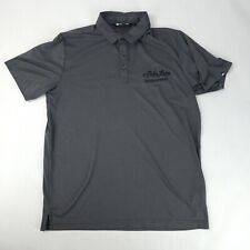 Camisa polo Travis Mathew para hombre grande El Pollo Loco desarrollo ropa de trabajo gris segunda mano  Embacar hacia Argentina