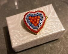 Heart micro mosaic for sale  HASTINGS