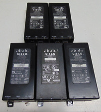 Lote (5) Inyector de alimentación Cisco AIR-PWRINJ4 POE30U-560(G) 56V 0.55A 341-0212-01, usado segunda mano  Embacar hacia Argentina