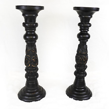 Carved wood candle for sale  Las Vegas