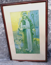 Vintage framed religious for sale  BURNLEY