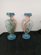 Victorian painted opaline for sale  WOLVERHAMPTON