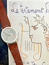 Usado, Relógio de pulso Jean Cocteau - "Raro" - Mostrador cinza - Prata esterlina - Corum comprar usado  Enviando para Brazil