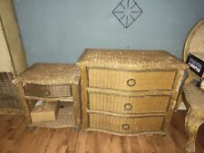 wicker unit drawers for sale  Lakeland