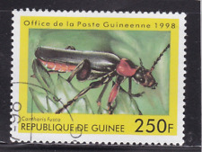 Guiné 1998 Beetles Cantharis Fusca 250f CTO MUITO BOM ESTADO comprar usado  Enviando para Brazil