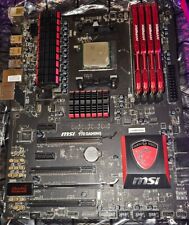 Placa-mãe MSI 970 para jogos AMD com CPU e Ram.   !!Leia a descrição!! comprar usado  Enviando para Brazil