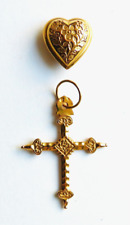 Pendentif croix jeannette d'occasion  Paris IX