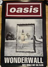 Oasis wonderwall poster for sale  NEWPORT