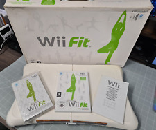 Nintendo Wii Balance Board - Inc Wii Fit and Manuals - Boxed - Cleaned & Tested. for sale  Shipping to South Africa