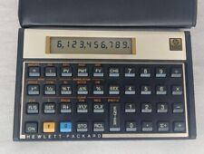 Calculadora financeira programável vintage EUA Hewlett-Packard HP-12C dourada com estojo comprar usado  Enviando para Brazil