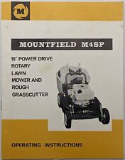 Mountfield m4sp powerdrive for sale  BOURNEMOUTH