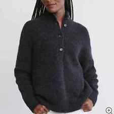 JENNI KAYNE Boucle Button Pullover sweater sz S #JK3, used for sale  Shipping to South Africa