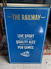 Railway pub sign for sale  WAKEFIELD