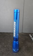 Mini lanterna Mag-Lite Komatsu AA bateria Maglite-5 3/4" acabamento azul sem lâmpada comprar usado  Enviando para Brazil