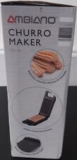Churro Maker 700W Spanish Doughnuts Maker Makes 4 Churro Donuts Ambiano New for sale  Shipping to South Africa