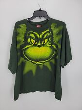 Used, Vintage Dr Seuss Grinch Shirt Mens 2XL Green Graphic 90s Cartoon Crew Neck 80s for sale  Shipping to South Africa