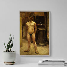 John Singer Sargent - A Male Model (1880) Photo Poster Painting Art Print, used for sale  UK