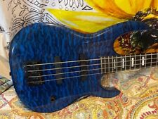 Carvin TBS-4 Electric Bass Guitar Blue Finish for sale  Shipping to South Africa