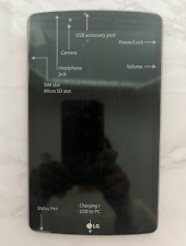 [CAJA OPEH] LG G Pad F 8.0 V495 AT&T Titan Plateada Tablet con Pluma S - Excelente segunda mano  Embacar hacia Argentina