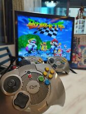 Controle IQUE N64 com cartucho Inc 2 jogos - Mario Kart, Dr Mario, usado comprar usado  Enviando para Brazil