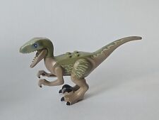 LEGO Velociraptor Verde Oliva Jurassic World Minifigura 75917 Dinosaurio Raptor segunda mano  Embacar hacia Argentina