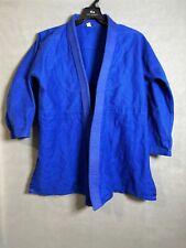 Jaqueta de algodão Kimono Fight Gear azul jiu jitsu tamanho 4/180, usado comprar usado  Enviando para Brazil