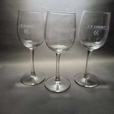 3x JP CHENET GENUINE OLD STOCK-WONKY WINE GLASSES-DRUNKEN GLASSES COLLECTORS. for sale  Shipping to South Africa