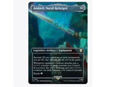 MTG Anduril, Narsil Reforged NM Borderless Lord of the Rings 0491 Regular for sale  Shipping to South Africa