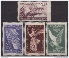Romania 1947 trattato usato  Italia