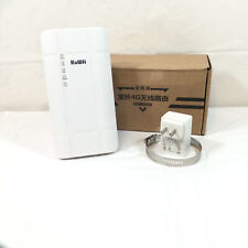 Used, KuWFi T-QC300K-L White Single-Band 300Mbps Outdoor 4G LTE CPE WiFi Router Used for sale  Shipping to South Africa