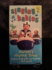 Singing Babies: Nursery Rhyme Time (VHS, 2000)**RARO**, usado comprar usado  Enviando para Brazil