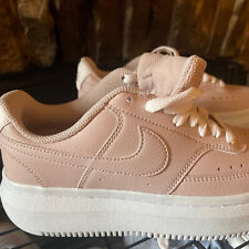 Nike Court Vision Alta Cuero Mujer Talla 6.5 Rosa Blanco Zapatos DM0113 600 segunda mano  Embacar hacia Argentina