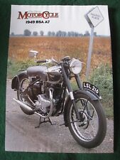 Motor cycle 1949 for sale  BRISTOL