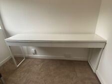 white gloss desk for sale  PRENTON