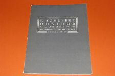 Schubert quatuor cordes d'occasion  Six-Fours-les-Plages